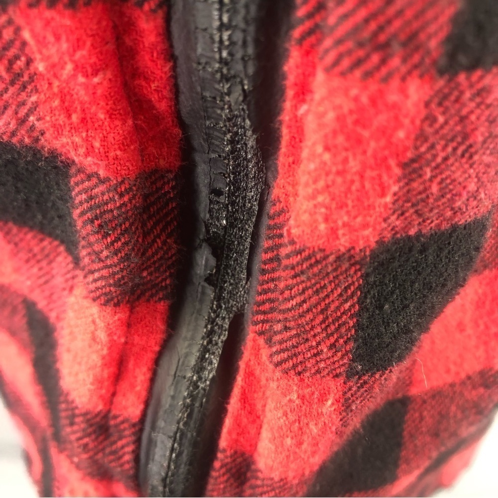 American Stitch Red and Black Flannel Shirt size M - Picture 13 of 13